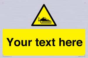 Custom warning grounding cruiser on lock cill